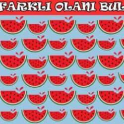 Optik illüzyonlu zeka testi görselinde diğerlerinden farklı olanı bulabilecek kadar iyi bir gözlemci misin? 