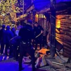 K&uuml;tahya'da faciadan d&ouml;n&uuml;ld&uuml;: Cip kafeye daldı!