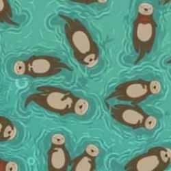 Yavrusu ile birlikte yüzen su samurunu 7 saniyeden kısa bir sürede bulabilir misin?