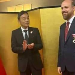 Japonya hükümetinden Bilal Erdoğan'a ödül!