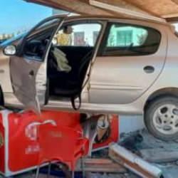 Burdur'da bir garip kaza: Dondurma dolabının üzerine çıktı