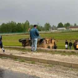 Y&uuml;ksekova&rsquo;da askeri ara&ccedil; devrildi: 2 asker yaralı