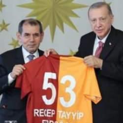 Başkan Erdoğan'dan Dursun Özbek'e tebrik telefonu