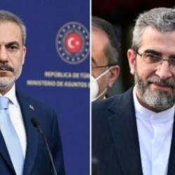Bakan Fidan, İran Dışişleri Bakan Vekili Bagheri ile görüştü