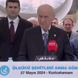 Devlet Bahçeli Ülkücü Şehitleri Anma Günü'nde çok sert çıktı: Hesaplaşacağız!