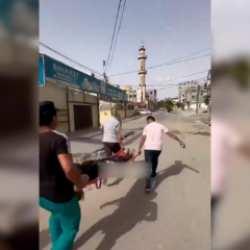 İşgalci İsrail sivillere ateş açıyor