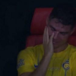 Kupayı Jorge Jesus kazandı! Ronaldo gözyaşlarına hakim olamadı