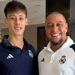 Roberto Carlos, Arda Güler'i şaşkına çevirdi
