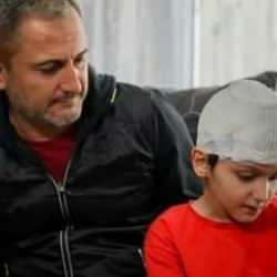 Sokak k&ouml;peklerinin saldırdığı Tunahan&rsquo;ın babası konuştu