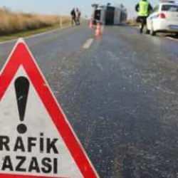 Tokat'ta otomobil su kanalına düştü! Ölüler var