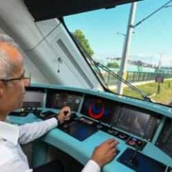 Yerli ve milli elektrikli tren seti bir yaşında