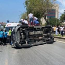 Aydın'da ambulans devrildi! Hasta hayatını kaybetti