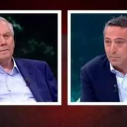 Büyük buluşma! Ali Koç ile Aziz Yıldırım canlı yayında bir araya geldi