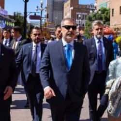 &Ccedil;in'e giden Bakan Fidan, Doğu T&uuml;rkistan'da