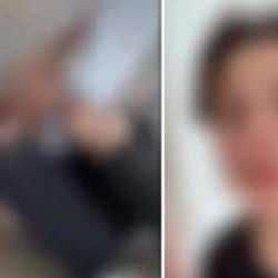 G&ouml;r&uuml;nt&uuml;ler dehşete d&uuml;ş&uuml;rd&uuml;! Eşini darp eden adamı &ouml;ld&uuml;resiye d&ouml;v&uuml;p videoya aldılar