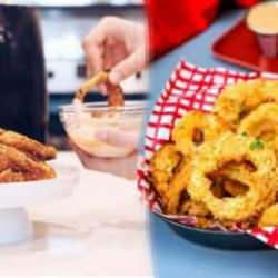 Sağlıklı lezzet kaçamağı: Airfryer'da buttermilk soslu soğan halkası tarifi, nasıl yapılır?