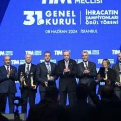 TİM'in 'İhracatın Şampiyonları' ödülleri sahiplerini buldu