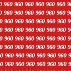 Zorlu zeka testi: 960 sayıları arasında gizlenen 690 sayısını buldunuz mu?