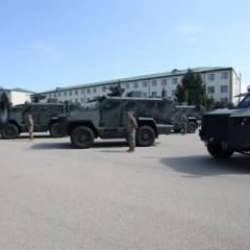 Yerli 'VURAN' zırhlı araçları Gürcistan ordusuna teslim edildi