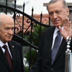 Başkan Erdoğan Bahçeli ile görüştü