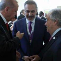 Başkan Erdoğan G7 zirvesinde aile fotoğrafı çekimine katıldı