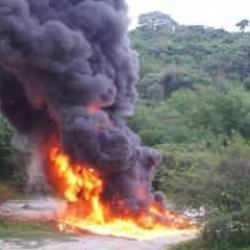 El Salvador'da 67.5 milyon dolarlık uyuşturucu ateşe verildi