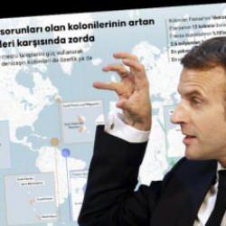 Fransa topraklarının y&uuml;zde 18'ini oluşturan s&ouml;m&uuml;rd&uuml;ğ&uuml; &uuml;lkelerde bağımsızlık alevi yanıyor