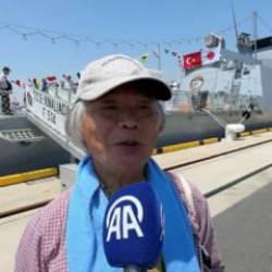 Japonlardan Tokyo'da TCG Kınalıada'ya yoğun ilgi