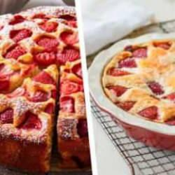 Taze çilek ve mis kokulu hamur: Adım adım taze çilekli pasta tarifi!