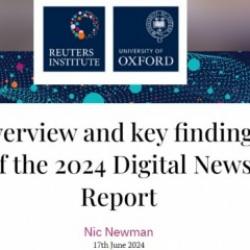 2024 Dijital Haber Raporu kaygılandırdı: Ana akım medyadan kaçış ve TikTok'un yükselişi