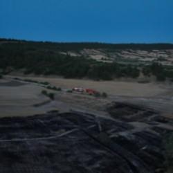 Bigadi&ccedil;'te yanan alanlar havadan b&ouml;yle g&ouml;r&uuml;nt&uuml;lendi