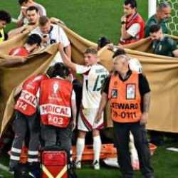 EURO 2024'te korku dolu anlar! Etrafını battaniyeyle kapattılar