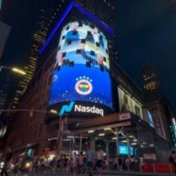 Fenerbahçe, ABD’de en büyük ekranda