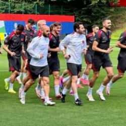 Avusturya mesaisi başladı! Milli Takım'da 3 isim antrenmana katılmadı