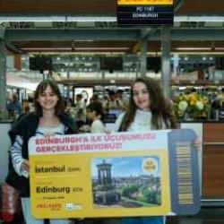 İstanbul Sabiha Gökçen’den  İskoçya’nın başkenti Edinburgh’a yeni hat!