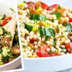 Lezzetin sırrı: Portakal esintili kuskus salatası tarifi