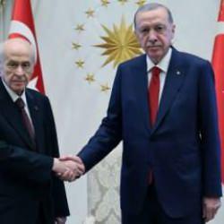 Son dakika: Erdoğan-Bahçeli görüşmesi sona erdi