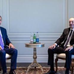 Azerbaycan Cumhurbaşkanı Aliyev, Bakan Fidan'ı Şuşa'da kabul etti
