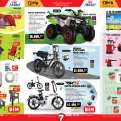 BİM Aktüel 5 Temmuz 2024 Kataloğu Yayınlandı! Off Road ATV, 6 kişilik çadır, kamp sandalyesi