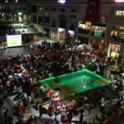 Şırnak’ta milli takıma yarı final için tam destek