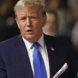 Trump: Biden'ı yarış dışına ittim