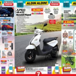 A101 Aktüel 19 Temmuz 2024 Kataloğu Yayınlandı! 50cc motosiklet, tavan vantilatörü, katlanır bisiklet