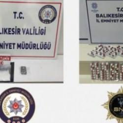 Bandırma ve Edremit&rsquo;te uyuşturucu operasyonu