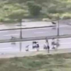 Başakşehir Ayazma Emlak Konutları önünde başıboş köpek saldırısı