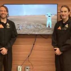 Bir yıldan fazla Mars ortamında kaldılar! Dışarıya iki yaş büyük çıktılar...