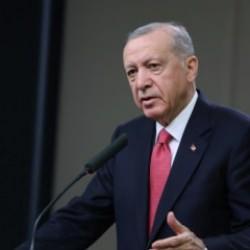 Cumhurbaşkanı Erdoğan'dan ABD ziyareti &ouml;ncesi dikkat &ccedil;eken Filisin mesajı