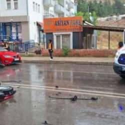 Gümüşhane'de zincirleme kaza: Sürücüler yara almadan kurtuldu