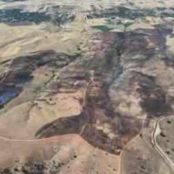 Mangal ateşi 3 bin dönüm araziye yayıldı!