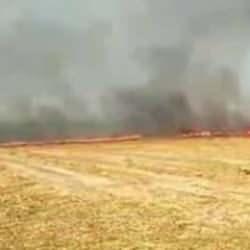 Silivri'de otluk alanda çıkan yangın büyük paniğe neden oldu