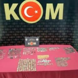 Tarihi eser kaçakçılarına "DEFİNE-1" operasyonu: 47 gözaltı
